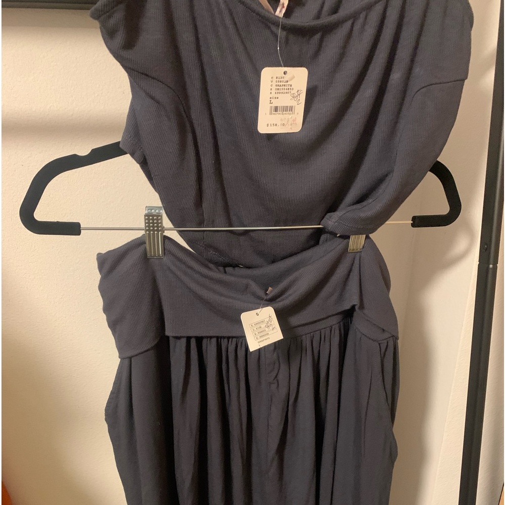 Free People Large harem pants 2piece set